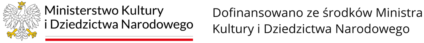 Logo Ministra Kultury i Dziedzictwa Narodowego